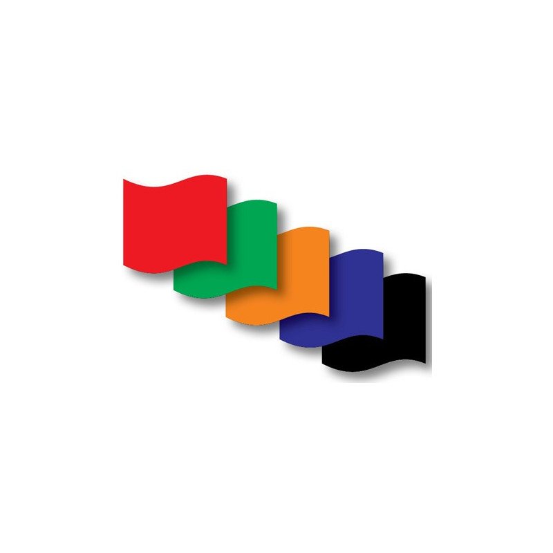 Regatta-Flagge  50 x  75 cm SCHWARZ (Abbruch)