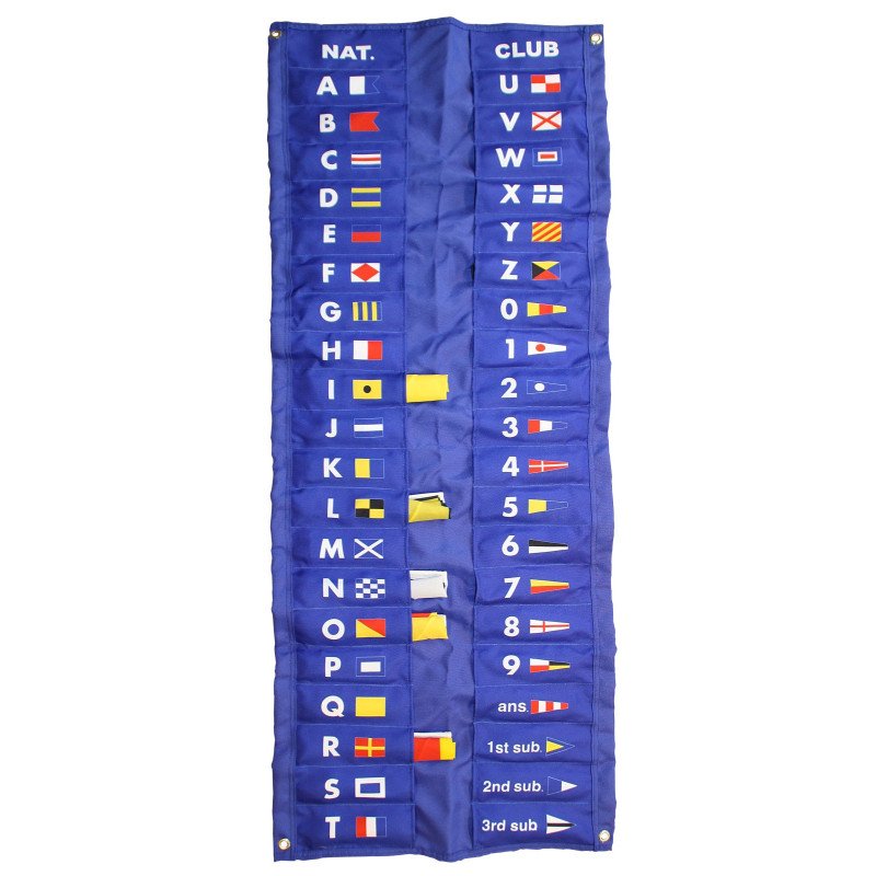 Signalflaggensatz 20x30cm mit Tasche