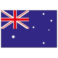 Landesflagge PES 200x300mm Australien