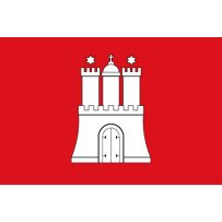 Bundeslandflagge PES 200x300mm Bayern (mit Wappen) SB-Pack
