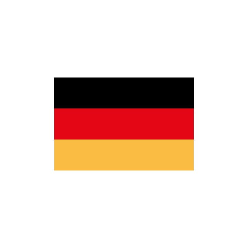 Nationalflagge PES 800x1200mm Deutschland SB-Pack