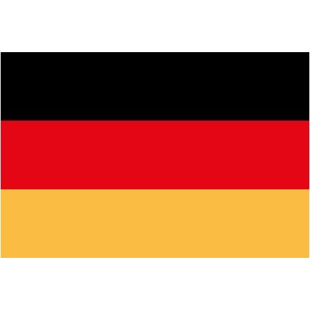 Nationalflagge PES 800x1200mm Deutschland SB-Pack