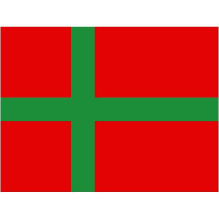 Regionalflagge PES 200x300mm Bornholm