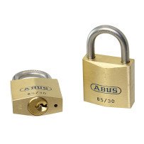 ABUS Vorhängeschloss 85IB/30 Ms 30mm, gleichschl. 3St.