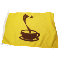 Spassflagge PES 300x450mm Kaffeetasse
