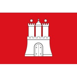 Bundeslandflagge PES 400x600mm Mecklenburg-Vorpommern