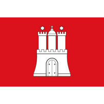 Bundeslandflagge PES 400x600mm Mecklenburg-Vorpommern