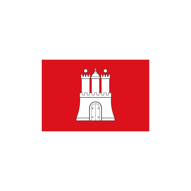 Bundeslandflagge PES 400x600mm Mecklenburg-Vorpommern