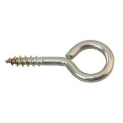 Ösenschraube mit Holzgewinde A2 3,2x20mm, Auge 10mm 10St.