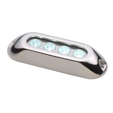 Unterwasserlampe 2 LED blau 12-24V