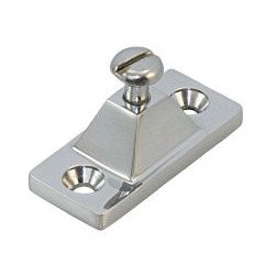 Verdeck-Seitenbefestigung A4 50x22mm, Schraube 6mm zöllig