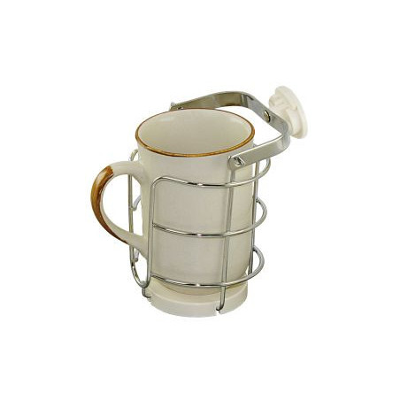 Getränkehalter mit Gimbal Edelstahl/Kunststoff iD:80mm