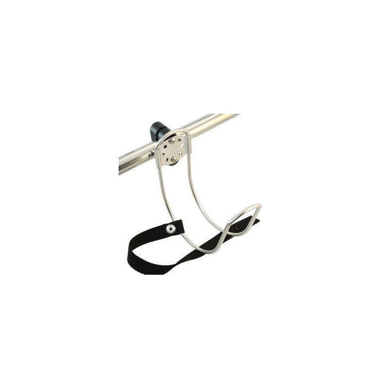 Rettungsring-Halter für Relingmontage Edelstahl/Nylon für Rohr 25mm