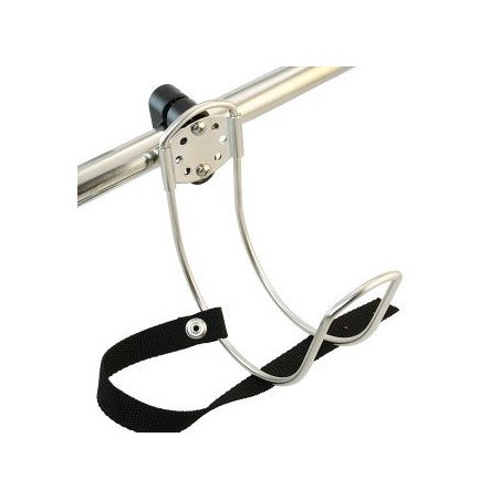 Rettungsring-Halter für Relingmontage Edelstahl/Nylon für Rohr 25mm
