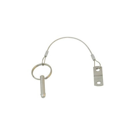 Kugelsp.Bolzen 6.35x25mm/15cm Sich.Seil VP:10St.