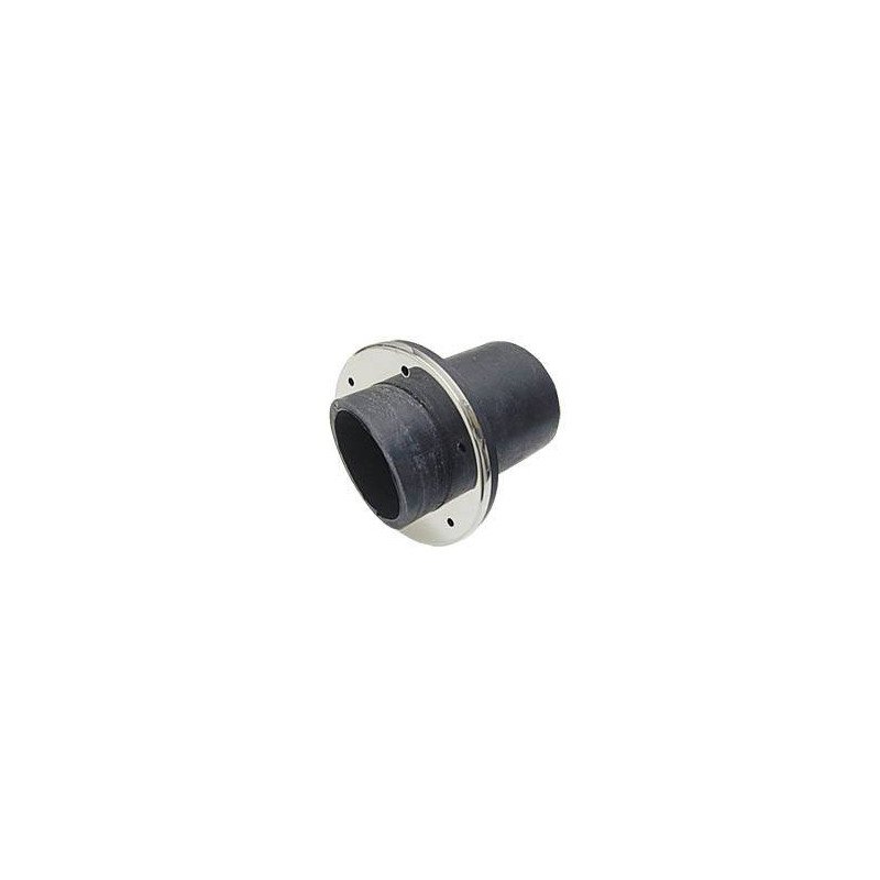 Auspuff-Spiegeldurchführung Gummi/Edelstahl für Schlauch 40mm