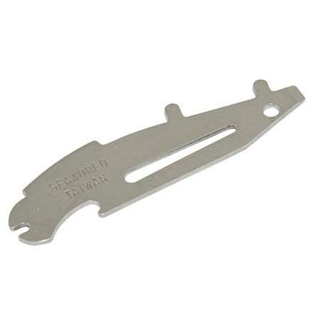 Multifunktions-Schlüssel Edelstahl 102mm