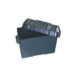 Batteriekasten mit Zurrgurt und Gurtbrücken PP 205x135x150mm