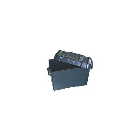 Batteriekasten mit Zurrgurt und Gurtbrücken PP 325x175x210mm