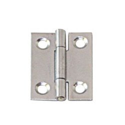 Scharnier, gestanzt, schmal A2 41x80x1,5mm