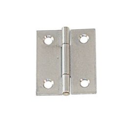 Scharnier, gestanzt, halbbreit A2 39x50x1,0mm
