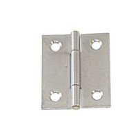 Scharnier, gestanzt, halbbreit A2 39x50x1,0mm