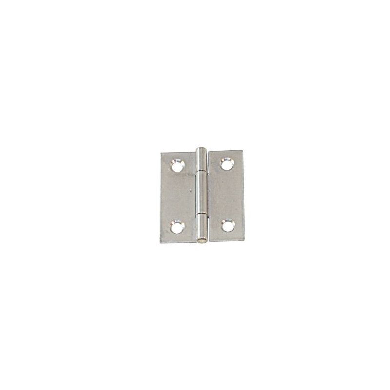 Scharnier, gestanzt, halbbreit A2 39x50x1,0mm