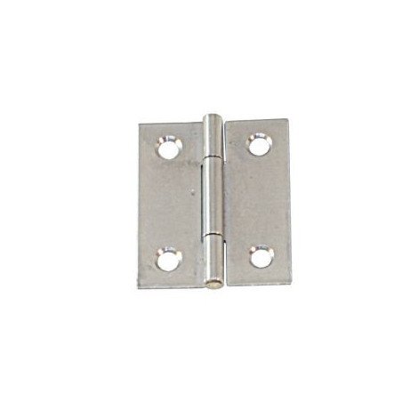Scharnier, gestanzt, halbbreit A2 39x50x1,0mm