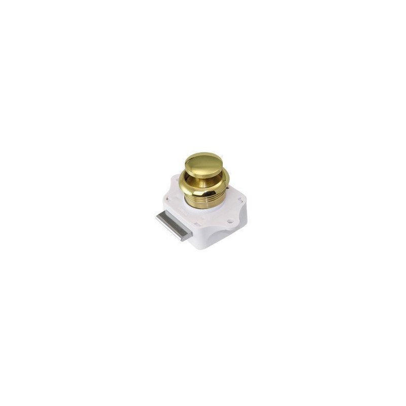 Druckknopfschnäpper Ms für Türen 15-22mm, rund