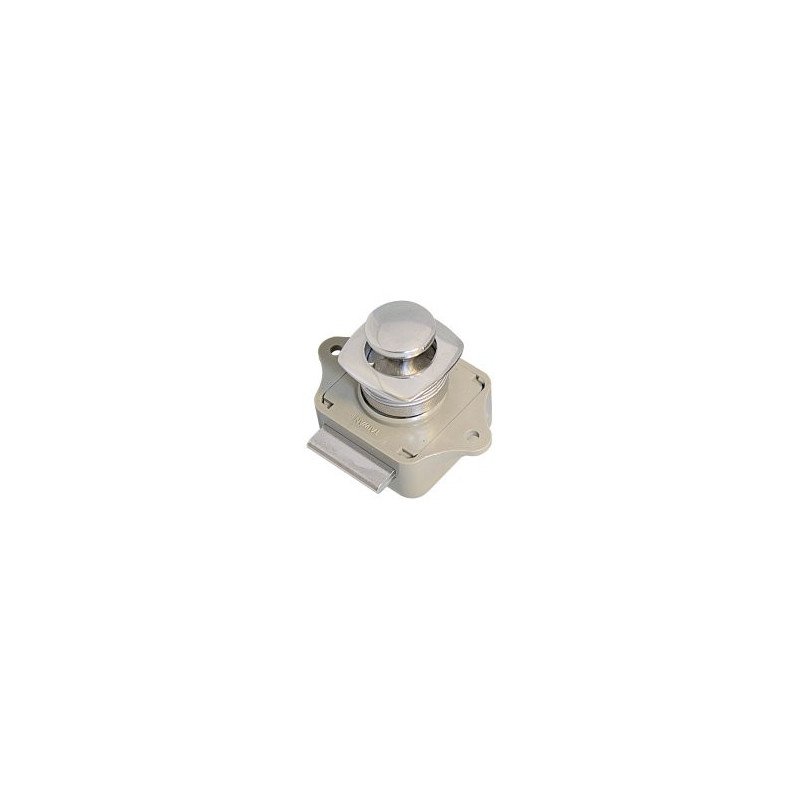 Druckknopfschnapper Edelstahl für Türen 15-22mm, konvex