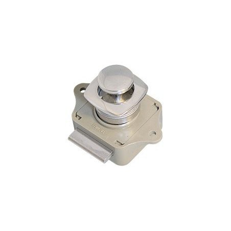Druckknopfschnapper Edelstahl für Türen 15-22mm, konvex
