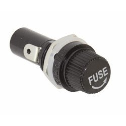 Sicherungshalter für Feinsicherungen 6x30mm einschraubbar