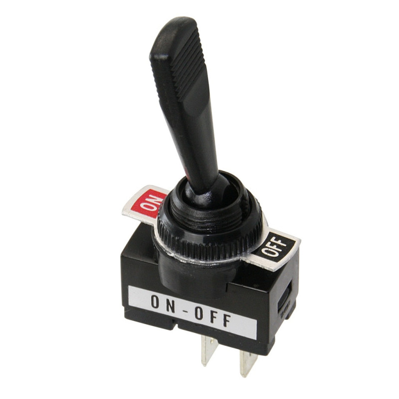 Kippschalter, lang Kunststoff 12V 10A 2-polig An/Aus
