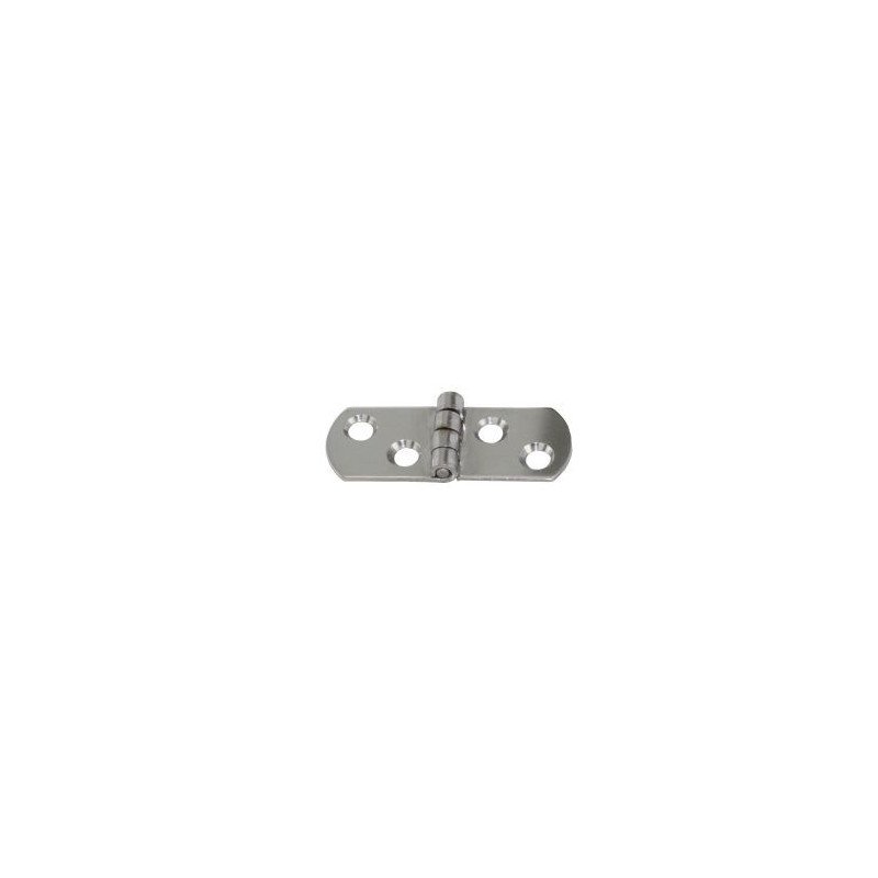 Scharnier, gestanzt, sym. A2 50x19mm