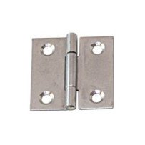Scharnier, gestanzt, quadratisch A2 100x100x1,5mm