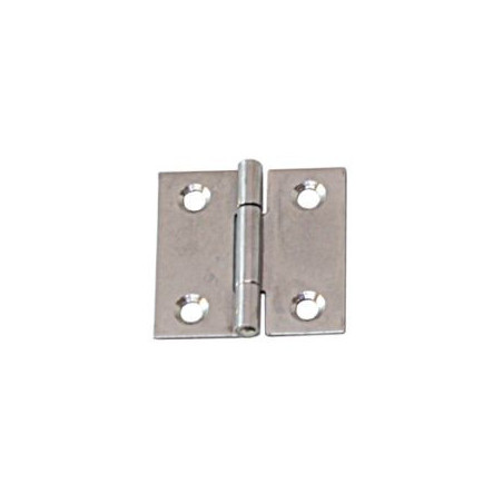 Scharnier, gestanzt, quadratisch A2 100x100x1,5mm