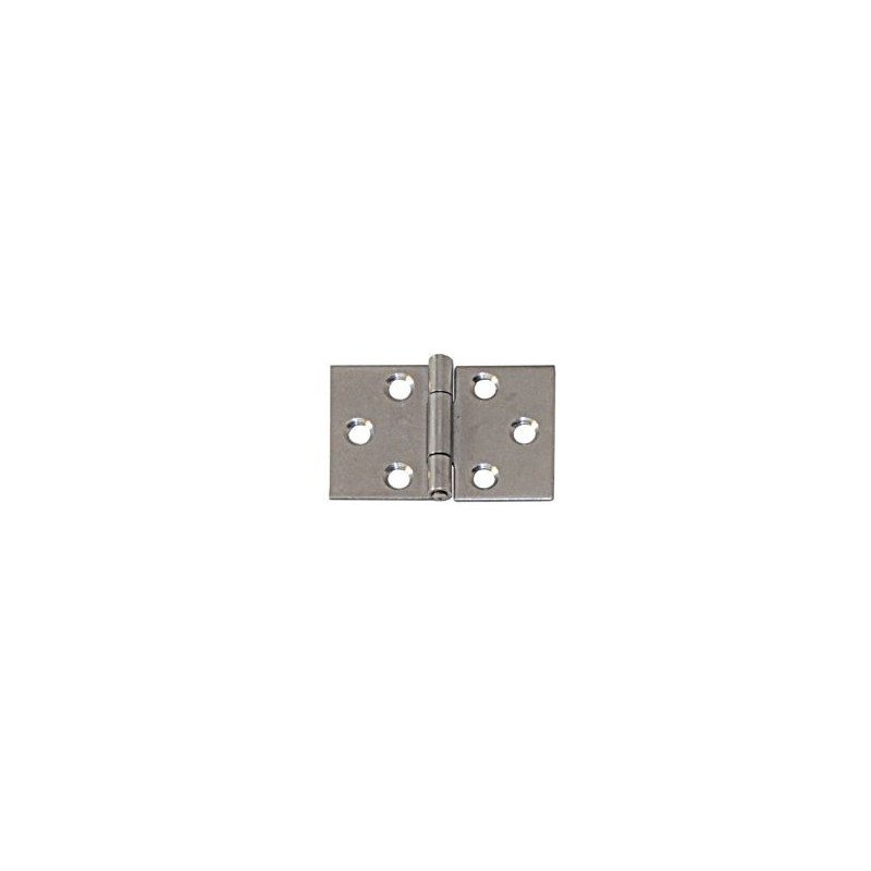 Scharnier, gestanzt, breit A2 45x30x1,0mm