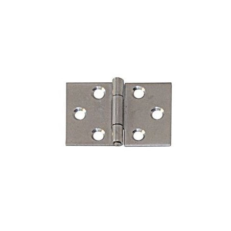 Scharnier, gestanzt, breit A2 45x30x1,0mm