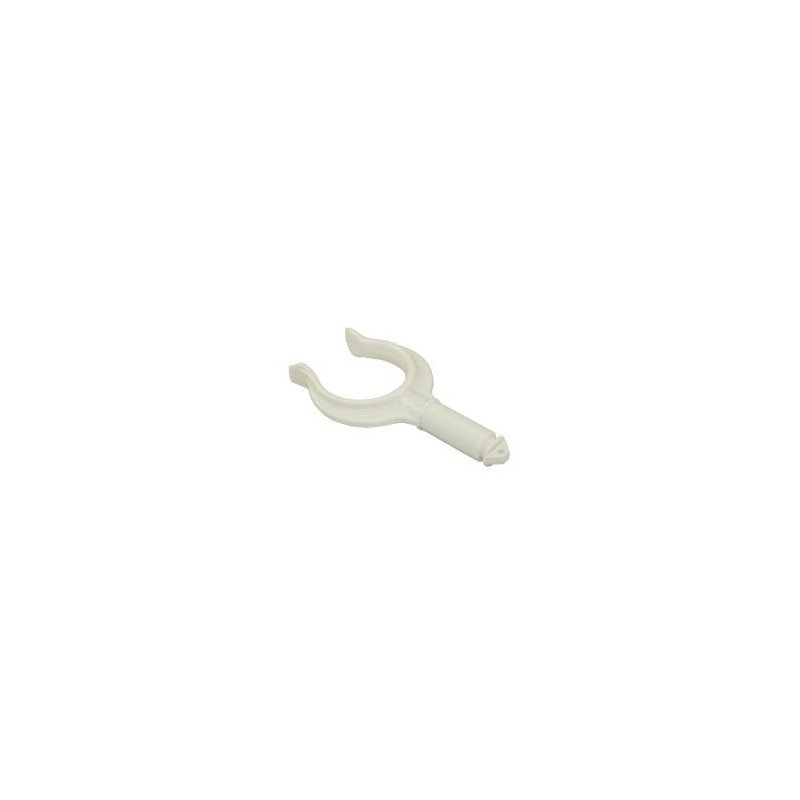 Rudergabel Nylon für Riemenruder 50mm, Pin 19x53mm, weiß Rudergabel Nylon für Riemenruder 50mm, Pin 19x53mm, weiß