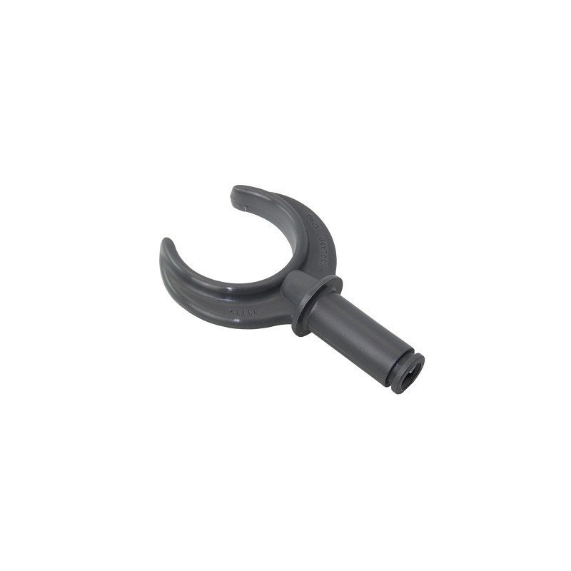 Rudergabel Nylon für Riemenruder 58mm, Pin 19x53mm, weiß Rudergabel Nylon für Riemenruder 58mm, Pin 19x53mm, weiß