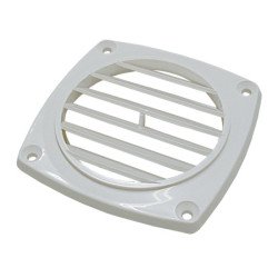 Kiemenlüfter ABS für Schlauch 75mm, weiß