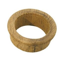 Fingerschnäpper-Durchlass Teakholz 40x13mm