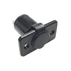 Einbau-Steckdose mit Deckel 12V 15A für Stecker 20mm