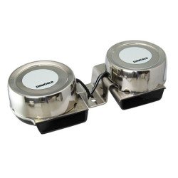 Doppelhorn, kompakt Edelstahl 110dB