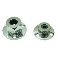 Kabeldurchführung MsCr/Gummi 32mm, für Kabel 6mm
