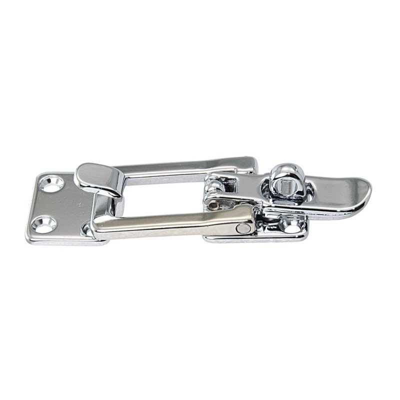 Spannverschluss mit Hakenplatte, 90° MsCr 90mm SB-Pack