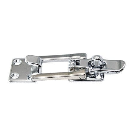Spannverschluss mit Hakenplatte, 90° MsCr 90mm SB-Pack