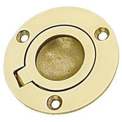 Bodenheber-Einlassgriff, rund Ms 60mm