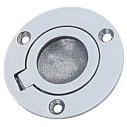 Bodenheber-Einlassgriff, rund MsCr 60mm