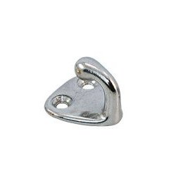 Fenderhaken mit Schnappverschluss MsCr 43mm SB-Pack